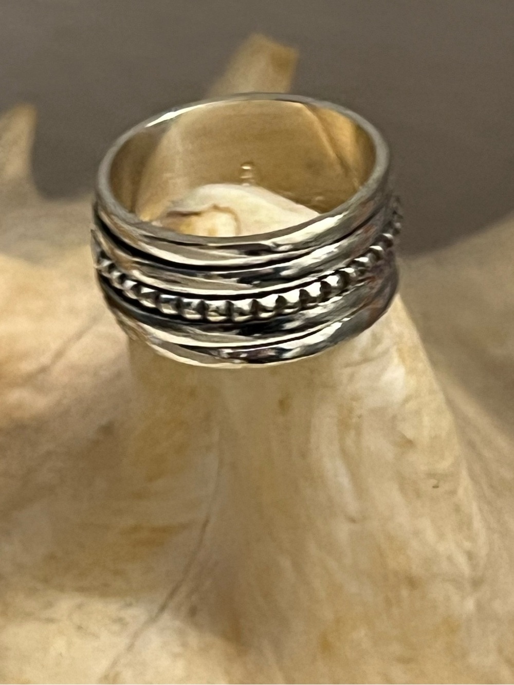 Sterling silver spinner ring size 7 NWT